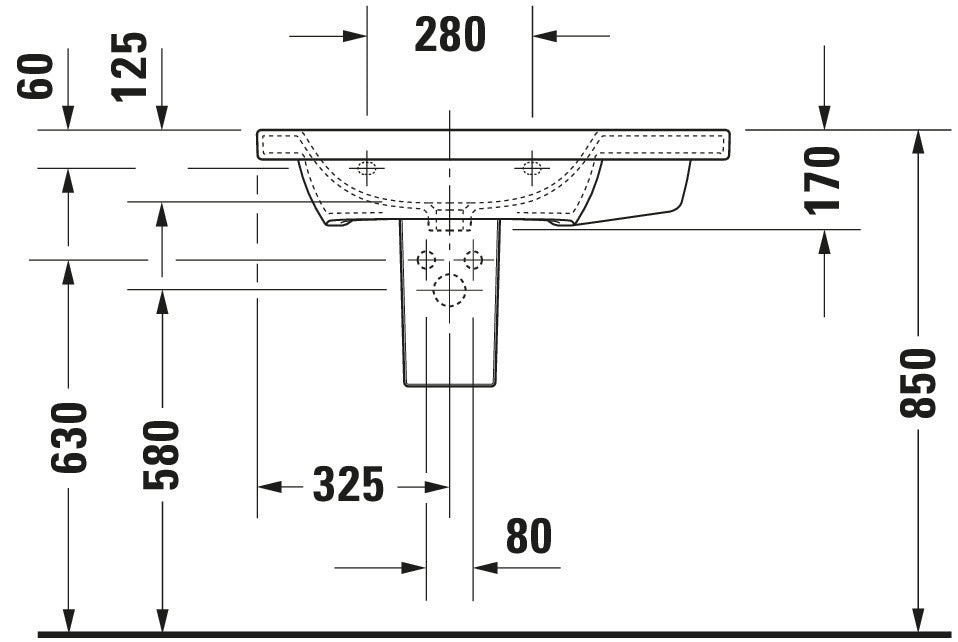 Duravit DuraStyle Washbasin