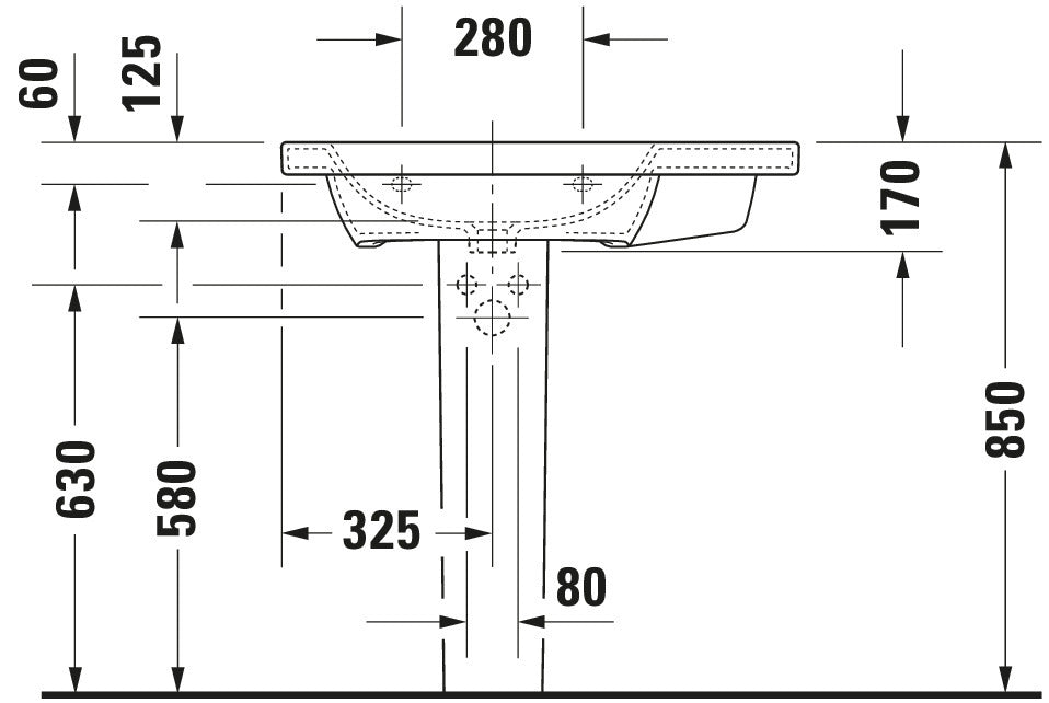 Duravit DuraStyle Washbasin