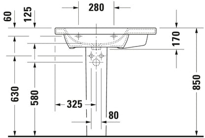 Duravit DuraStyle Washbasin