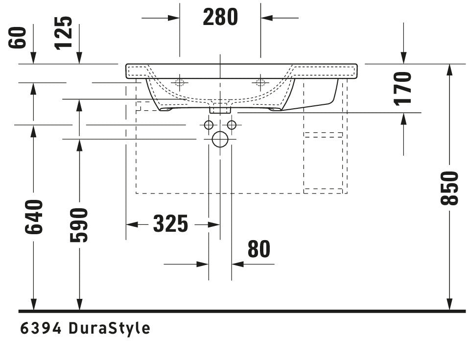 Duravit DuraStyle Washbasin