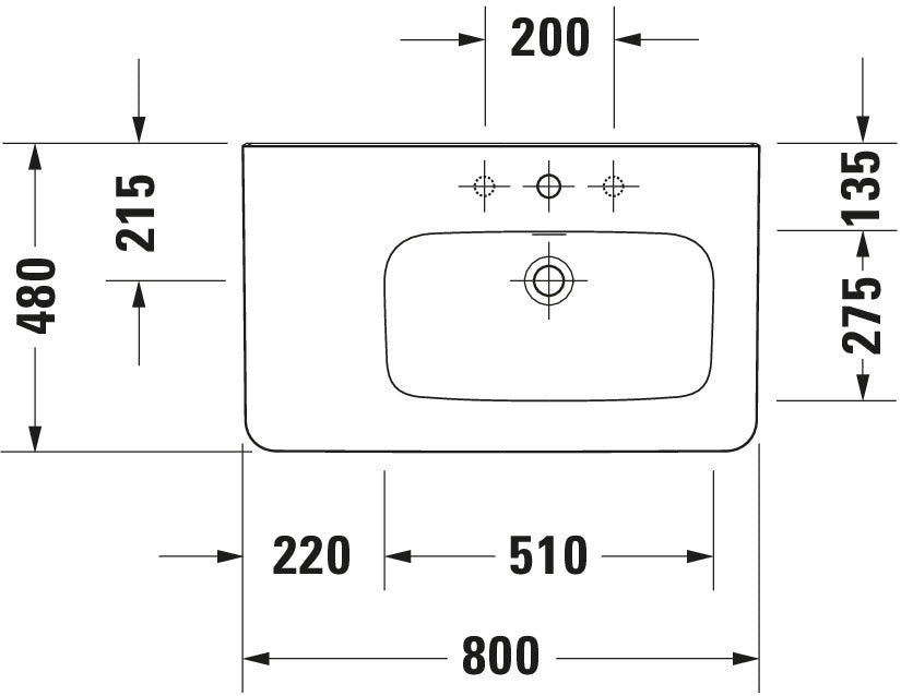 Duravit DuraStyle Washbasin