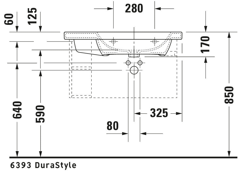 Duravit DuraStyle Washbasin