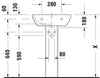 Duravit ME by Starck Washbasin