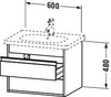 Duravit Ketho Vanity unit wall-mounted