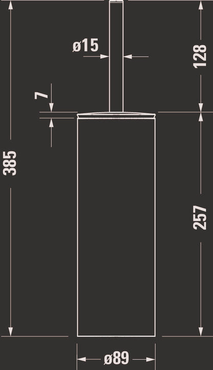 Duravit D-Code Brush set