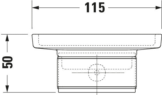 Duravit Karree Soap dish