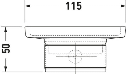 Duravit Karree Soap dish