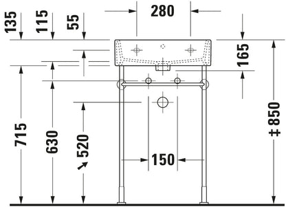 Duravit Vero Metal console