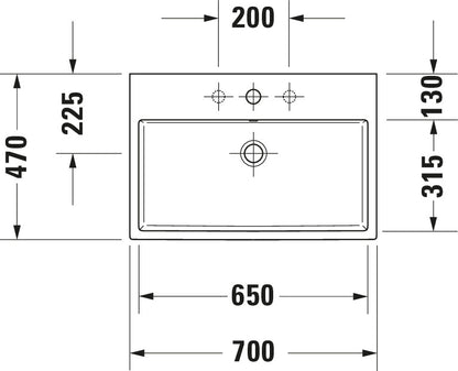 Duravit Vero Air Washbasin