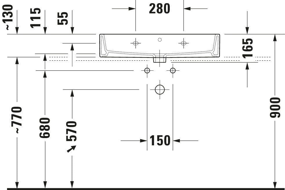 Duravit Vero Air Washbasin