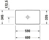Duravit DuraSquare Washbowl