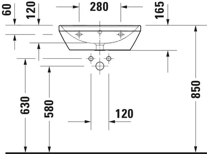 Duravit D-Neo Washbasin