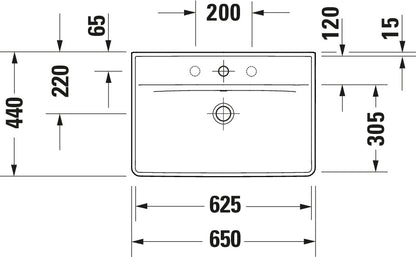 Duravit D-Neo Washbasin