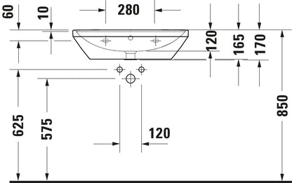 Duravit D-Neo Washbasin