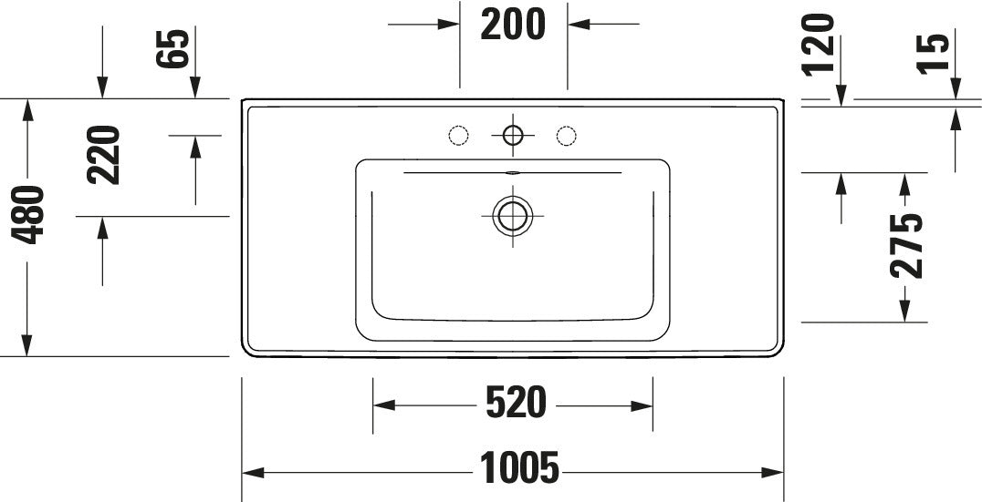 Duravit D-Neo Washbasin
