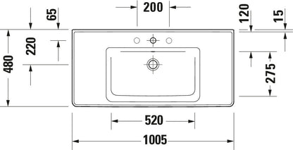 Duravit D-Neo Washbasin