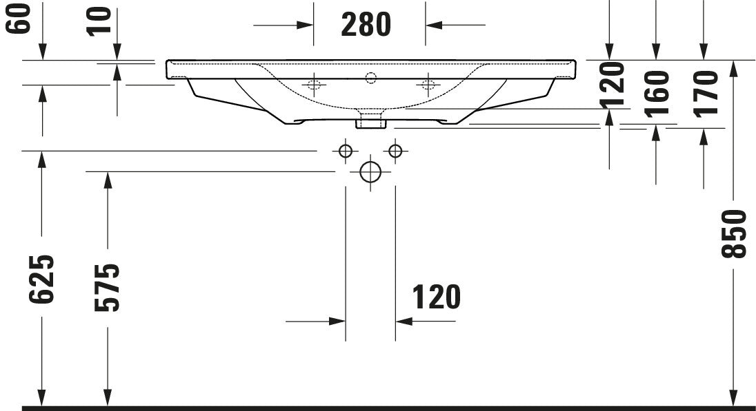 Duravit D-Neo Washbasin