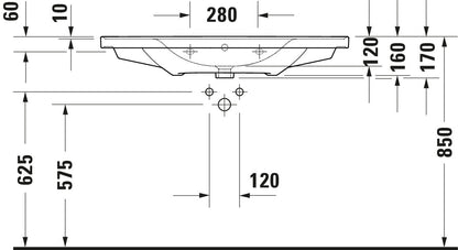 Duravit D-Neo Washbasin
