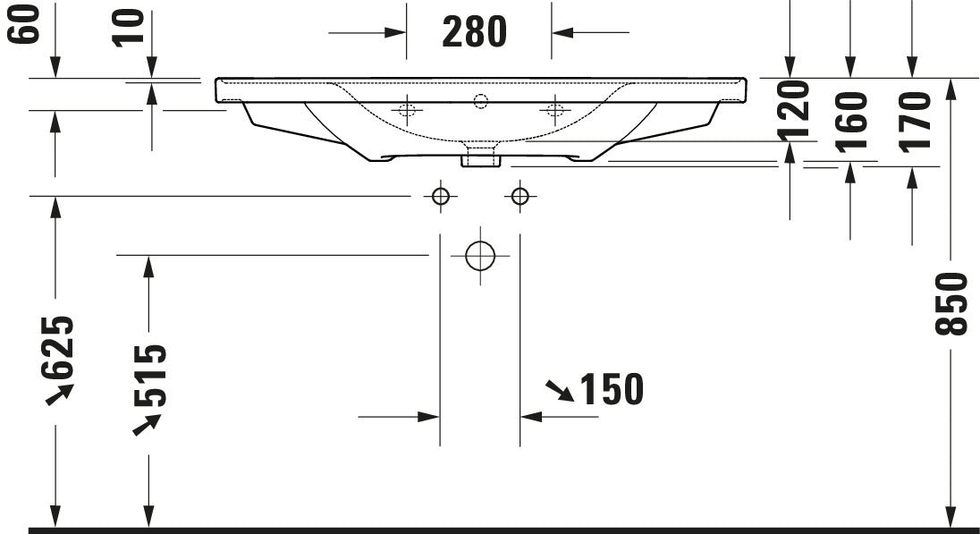 Duravit D-Neo Washbasin