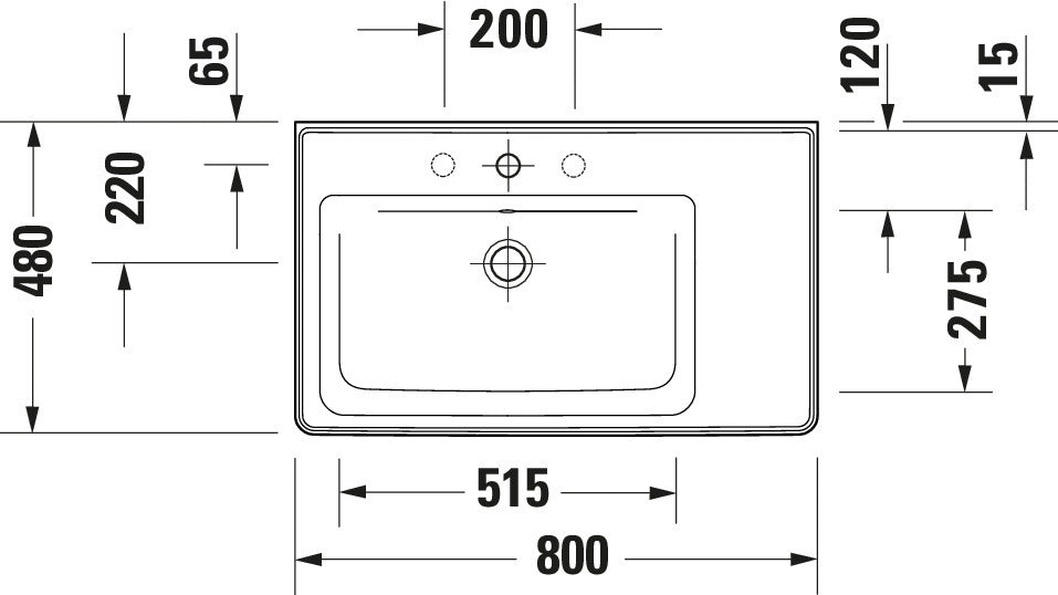 Duravit D-Neo Washbasin