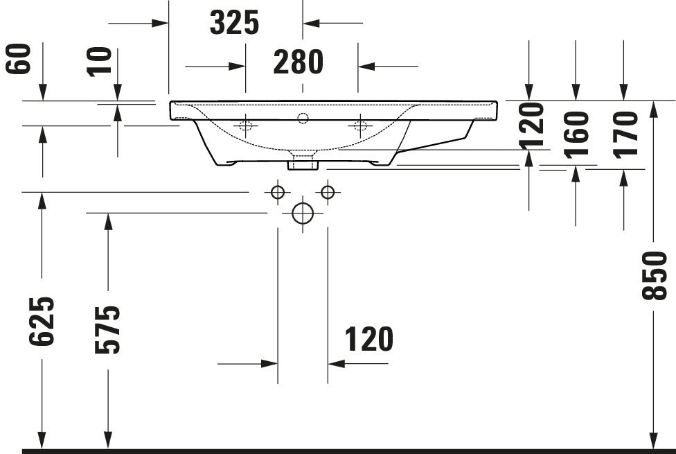 Duravit D-Neo Washbasin