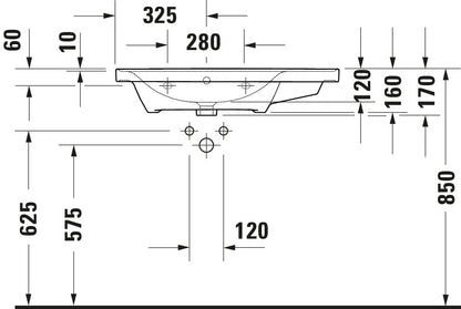 Duravit D-Neo Washbasin