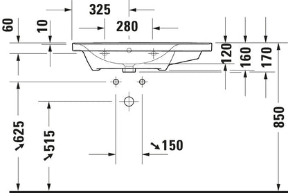 Duravit D-Neo Washbasin