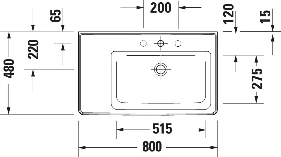 Duravit D-Neo Washbasin