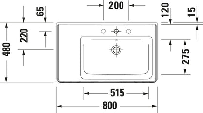 Duravit D-Neo Washbasin