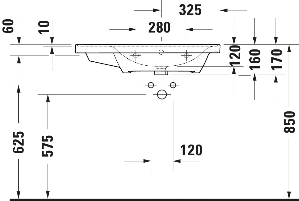 Duravit D-Neo Washbasin