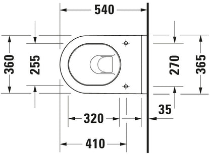 Duravit Starck 3 Toilet seat