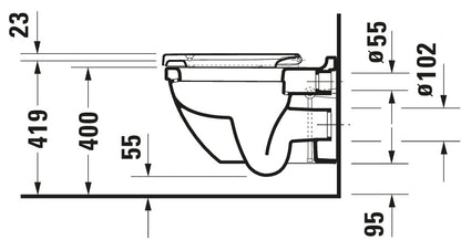 Duravit Starck 3 Toilet seat
