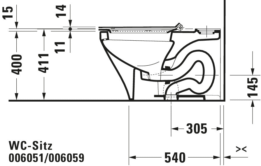 Duravit DuraStyle Toilet seat