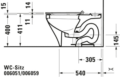 Duravit DuraStyle Toilet seat
