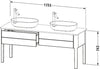 Duravit Luv Console vanity unit floorstanding