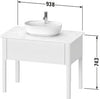 Duravit Luv Console vanity unit floorstanding