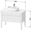 Duravit Luv Console vanity unit floorstanding