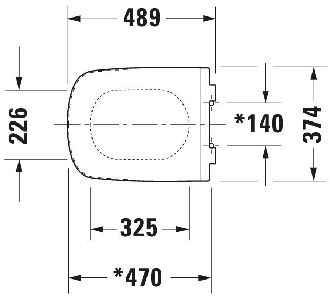 Duravit DuraStyle Toilet seat