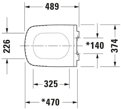 Duravit DuraStyle Toilet seat