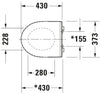 Duravit Duravit No.1 Toilet seat