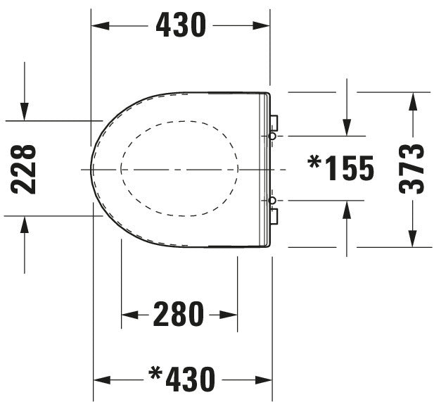 Duravit Duravit No.1 Toilet seat