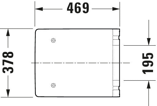 Duravit Vero Air Toilet seat