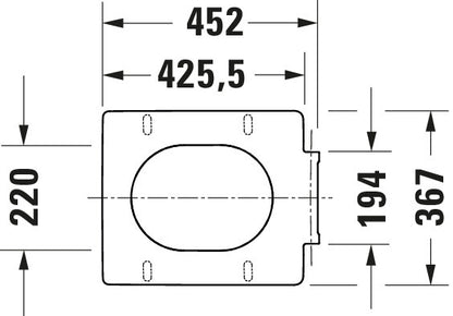 Duravit Vero Air Toilet seat