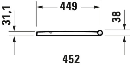 Duravit Vero Air Toilet seat