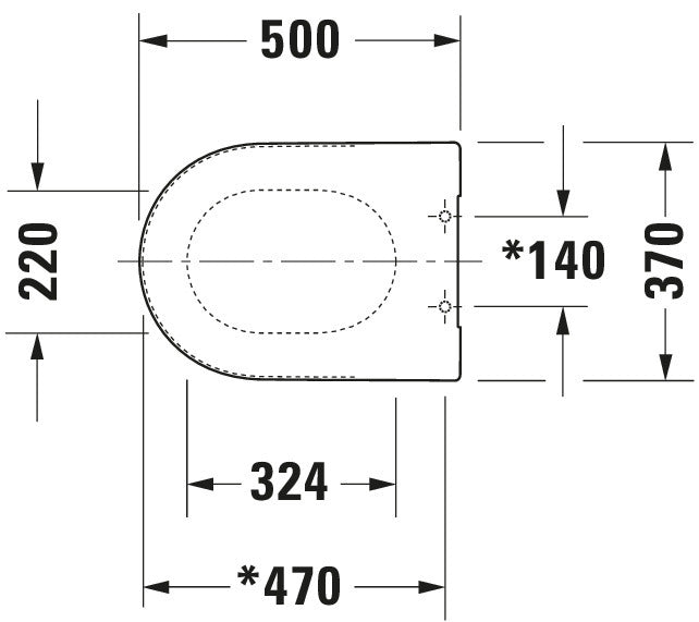 Duravit Universal Toilet seat