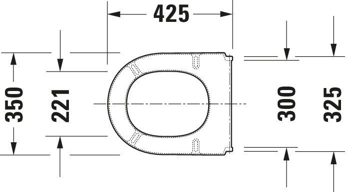 Duravit Starck 3 Toilet seat