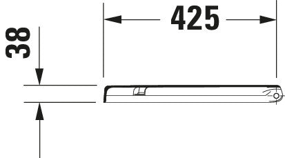 Duravit Starck 3 Toilet seat