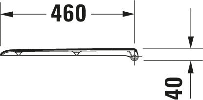 Duravit D-Code Toilet seat