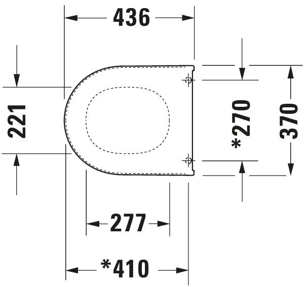 Duravit Universal Toilet seat