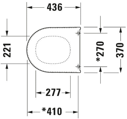 Duravit Universal Toilet seat